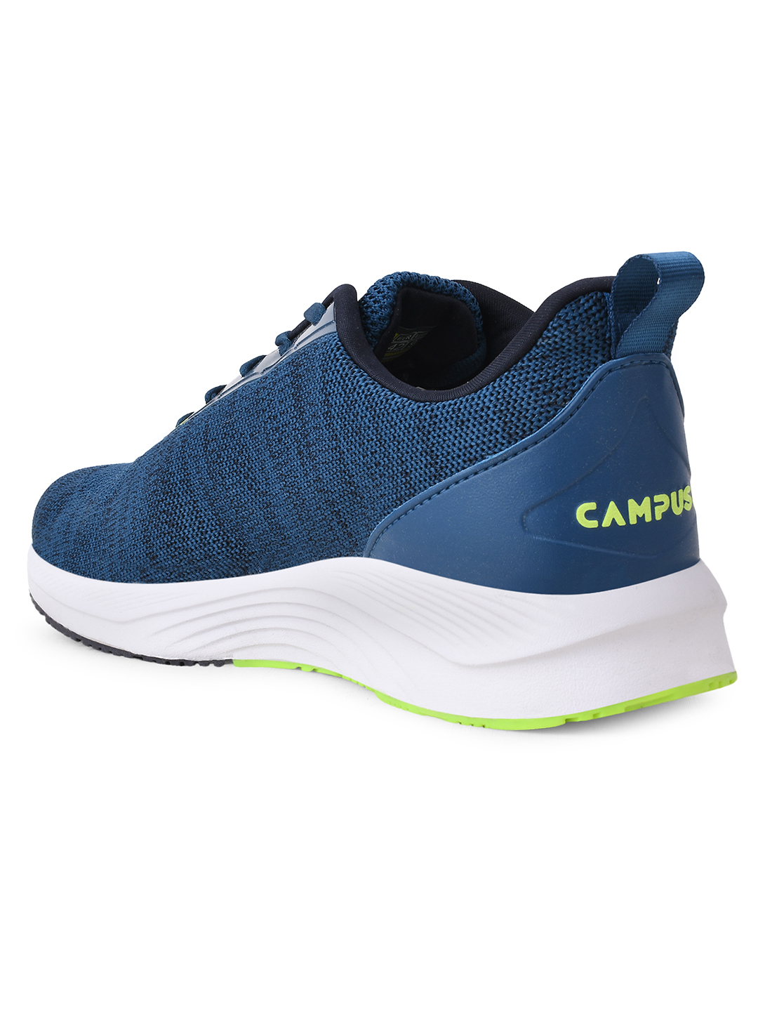 Campus Men Camp Zane Blue & Green Running Shoes (4)
