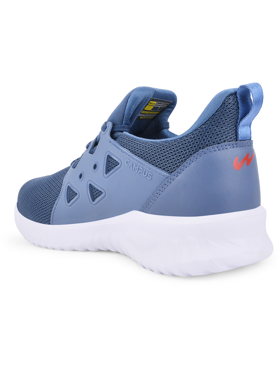 Campus Men Camp-Proto Grey & Red Running Shoes (3)