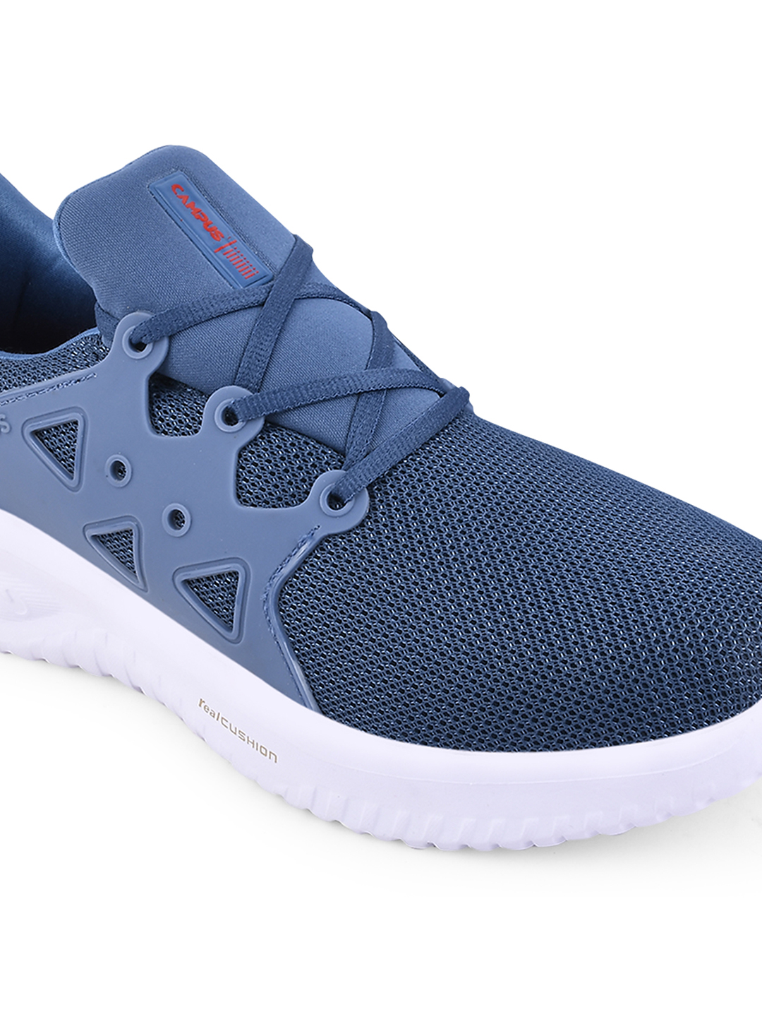 Campus Men Camp-Proto Grey & Red Running Shoes (5)