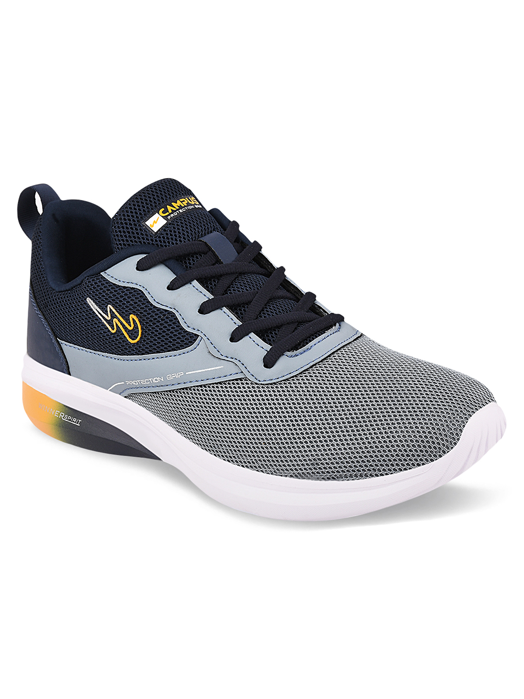 Campus Men Camp-Relish Grey & Navy Blue Running Shoes (2)
