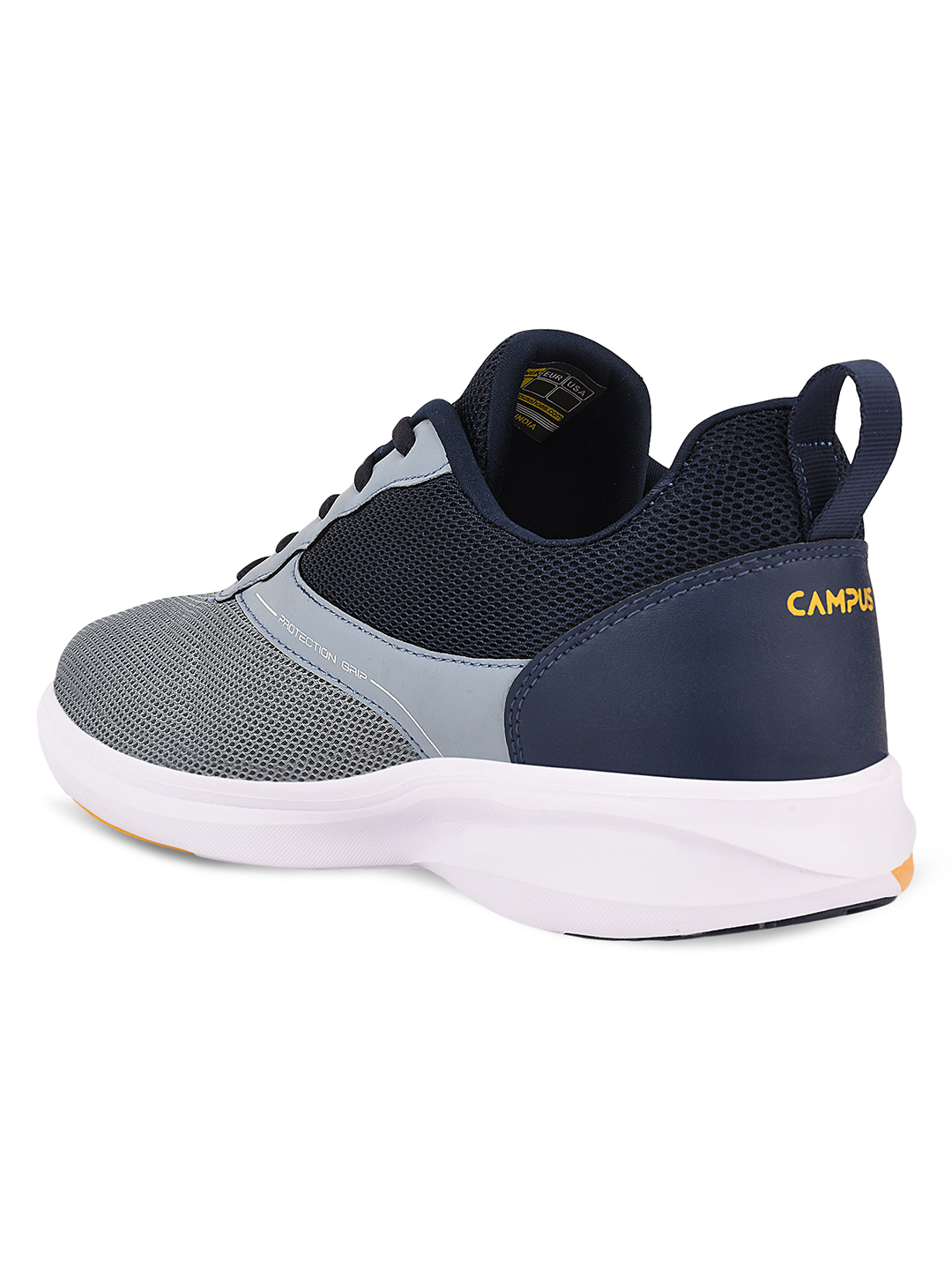 Campus Men Camp-Relish Grey & Navy Blue Running Shoes (3)
