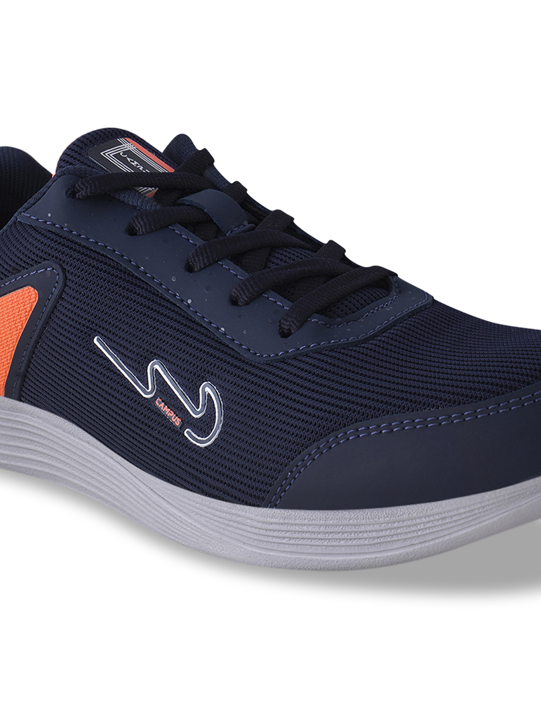 Campus Men CATO Navy Blue & Orange Running Shoes  (4)