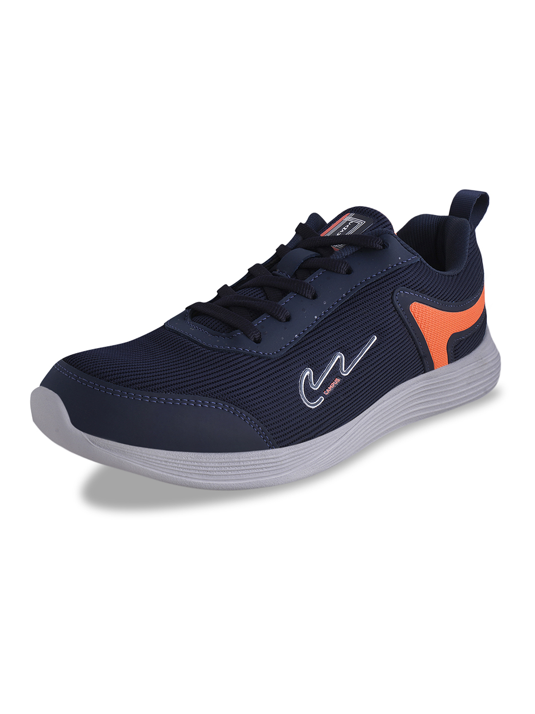 Campus Men CATO Navy Blue & Orange Running Shoes  (5)
