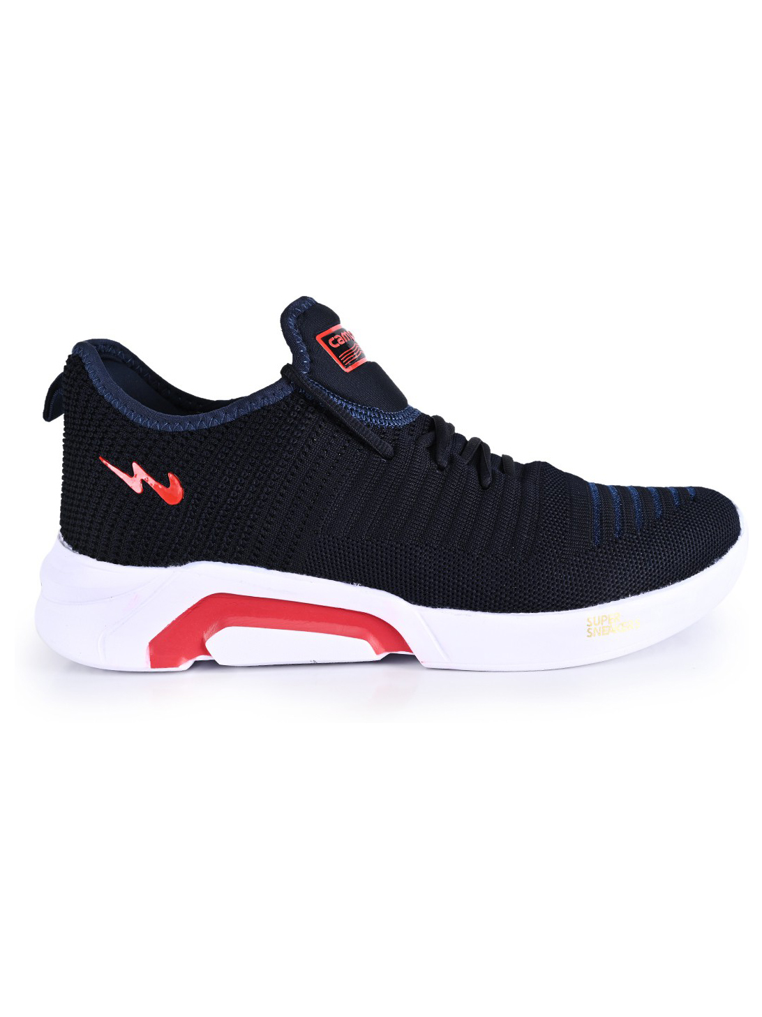 Men Costa Pro Blue & Red Running Shoes