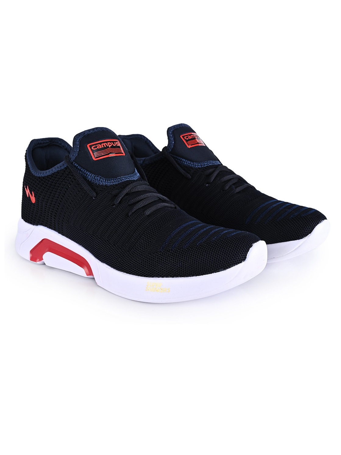 Campus Men Costa Pro Blue & Red Running Shoes (3)