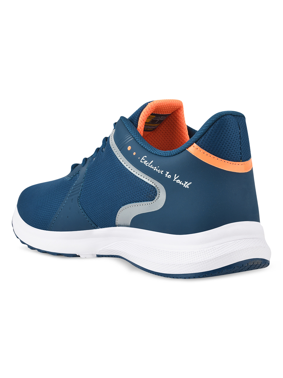 Campus Men Fred Blue & Orange Running Shoes (4)