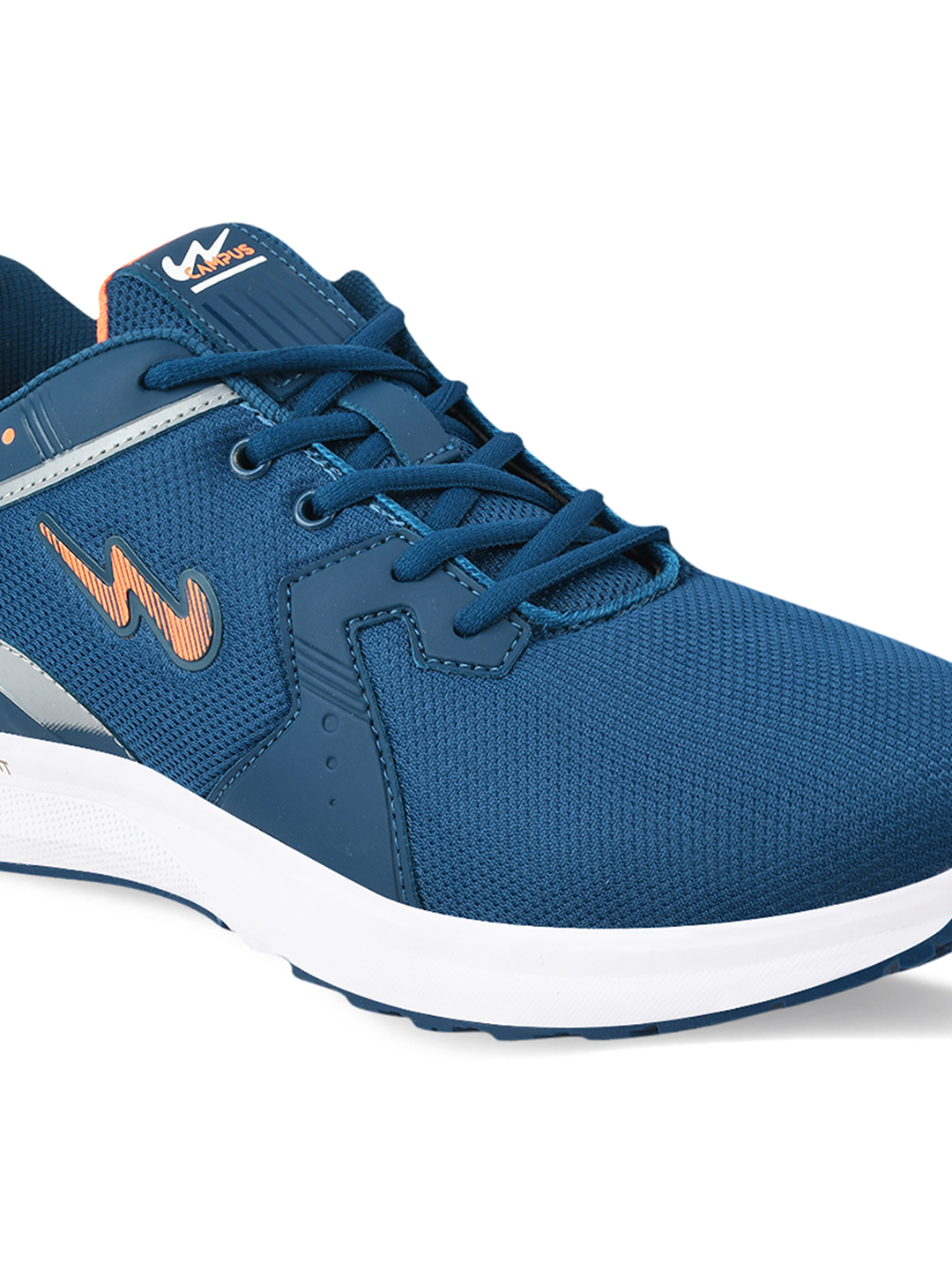Campus Men Fred Blue & Orange Running Shoes (6)