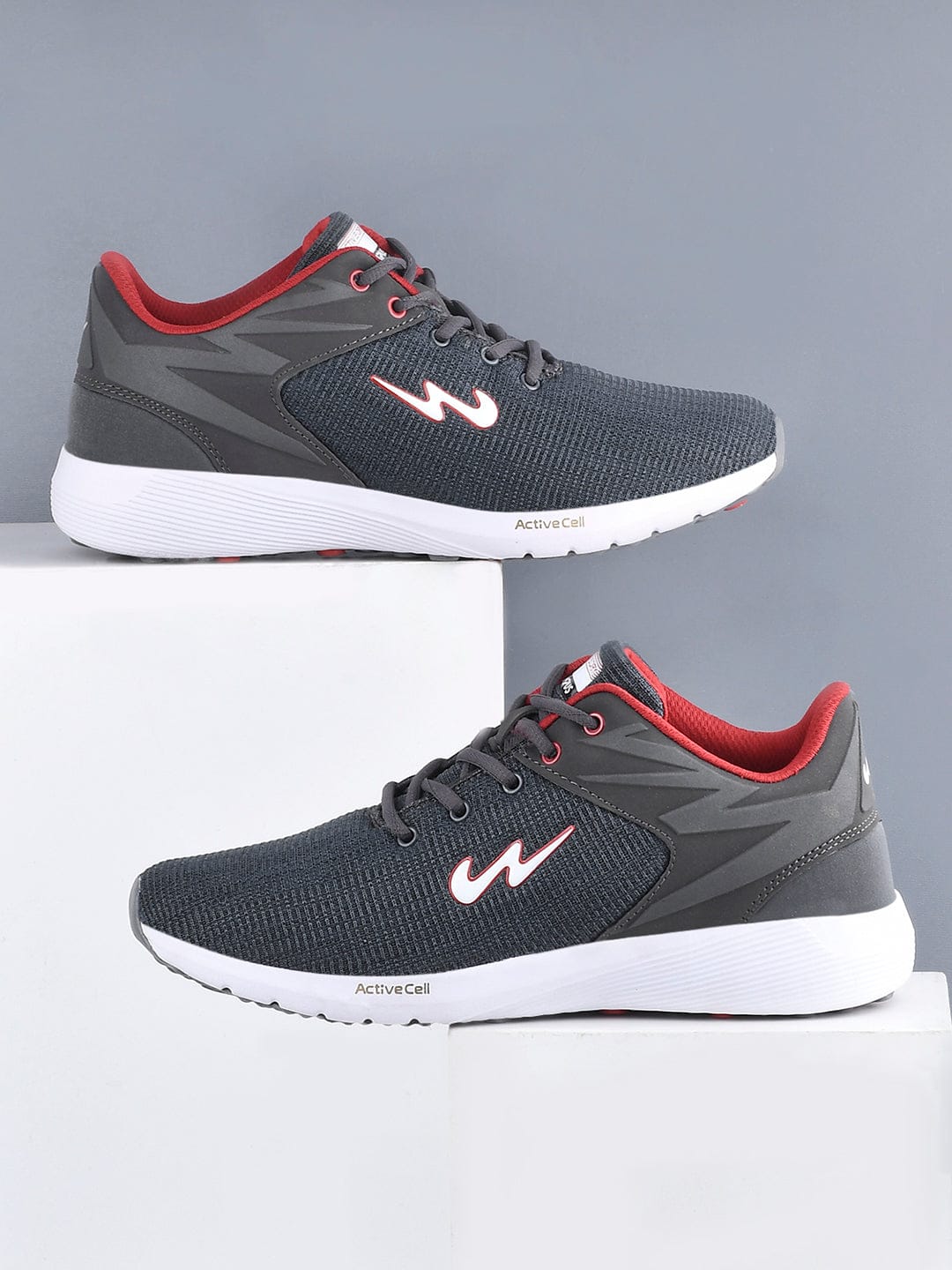 Campus Men Grey Royce-2 Running Shoes (1)