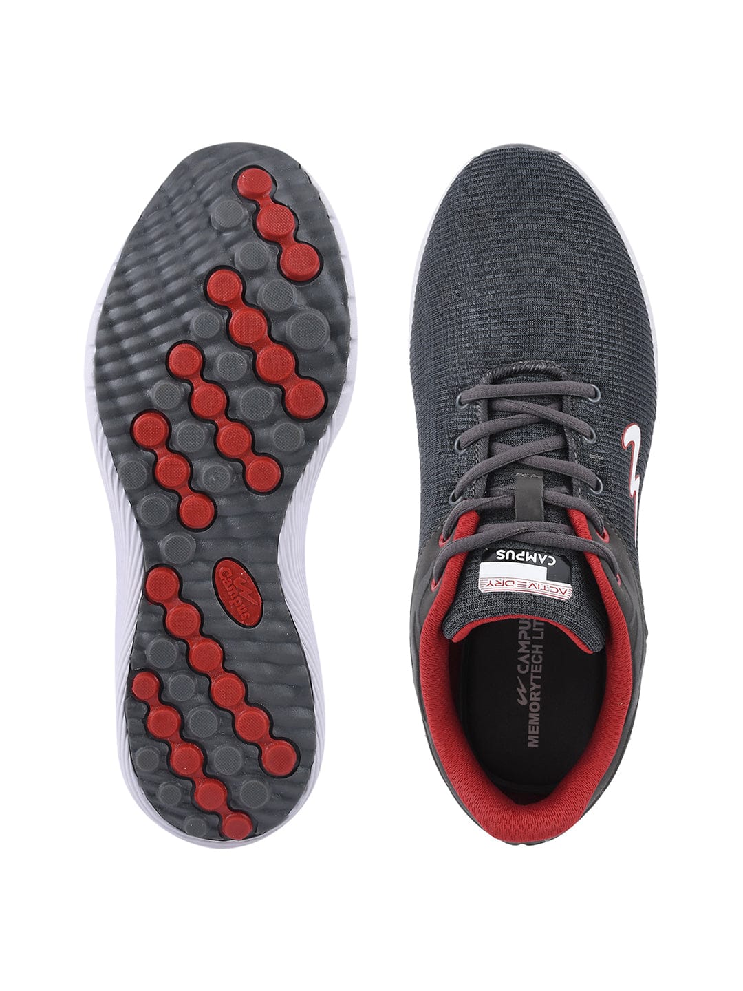 Campus Men Grey Royce-2 Running Shoes (5)
