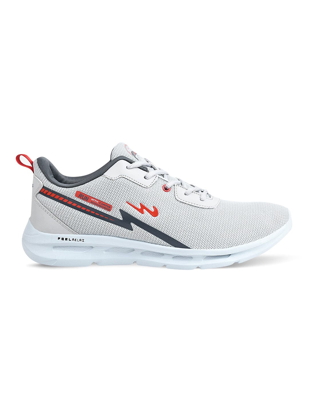 Campus Men Grey Runner Running Shoes (1)