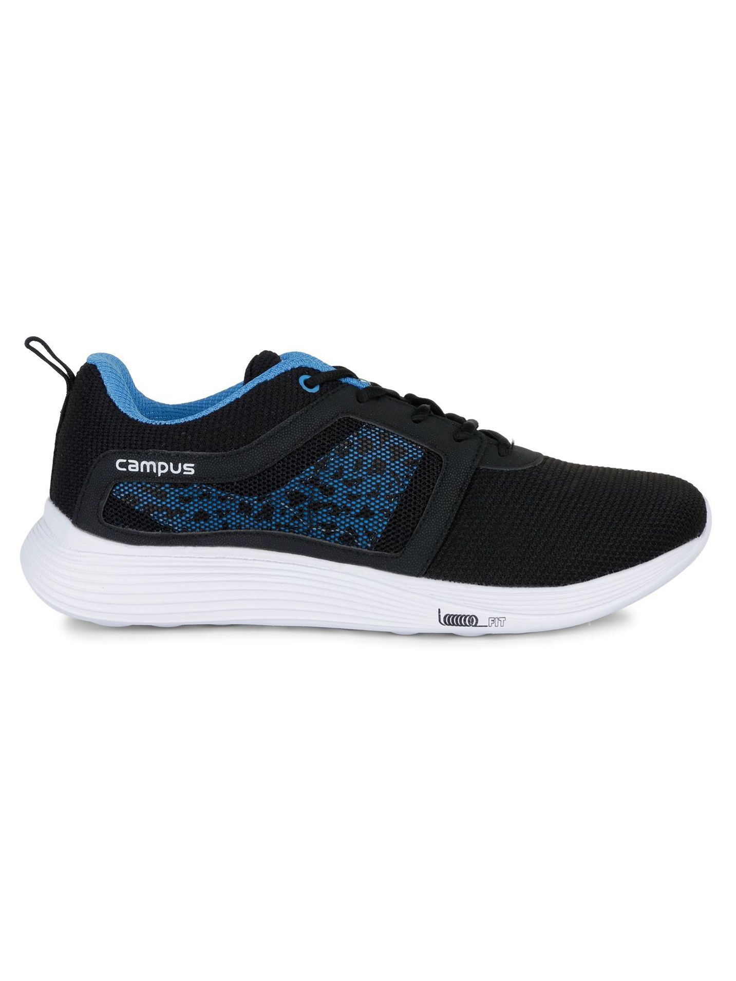 Men Ignite Pro Black & Blue Running Shoes