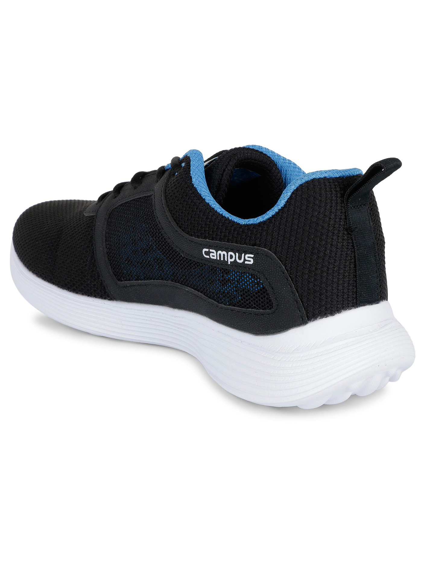 Campus Men Ignite Pro Black & Blue Running Shoes (2)