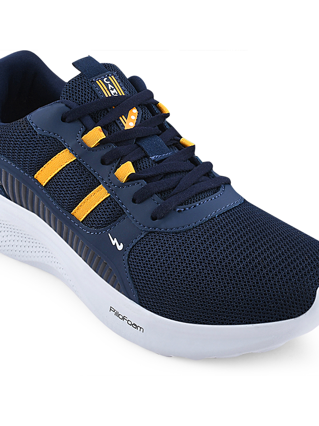 Campus Men Lake Blue & Mustard Running Shoes (5)
