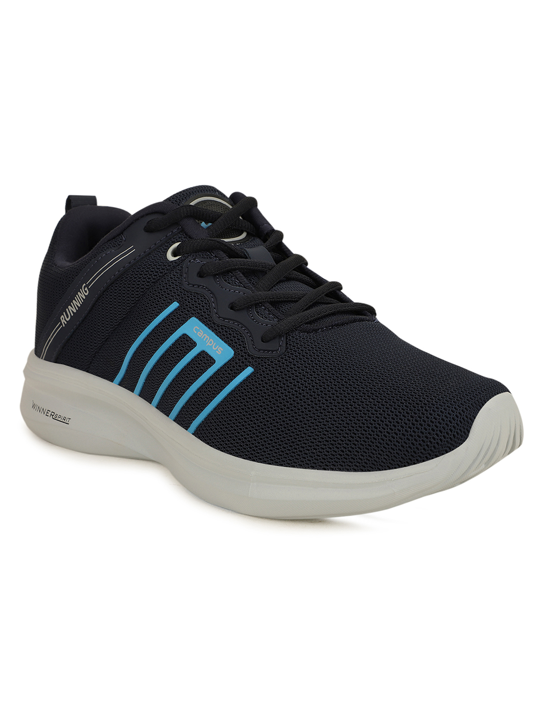 Campus Men Meteor Blue & Sky Blue Running Shoes (2)