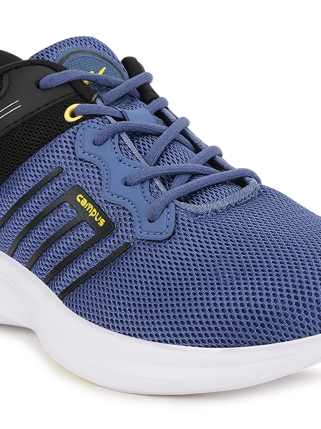Campus Men Meteor Grey & Black Running Shoes (5)