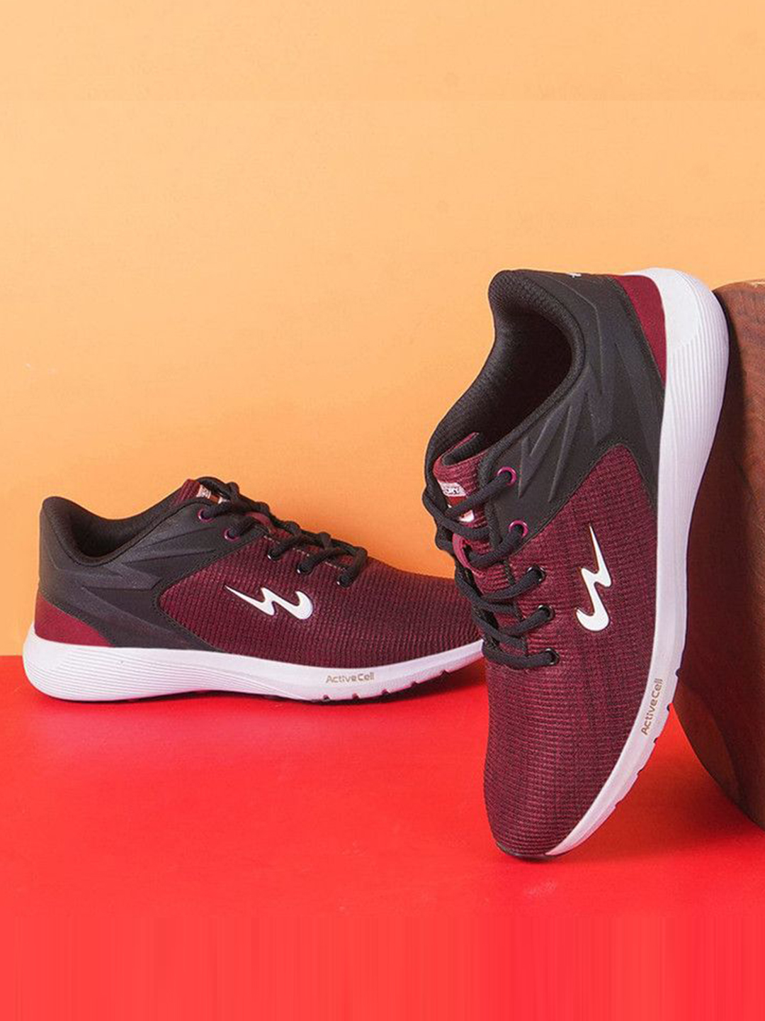 Campus Men Royce-2 Red Running Shoes (1)