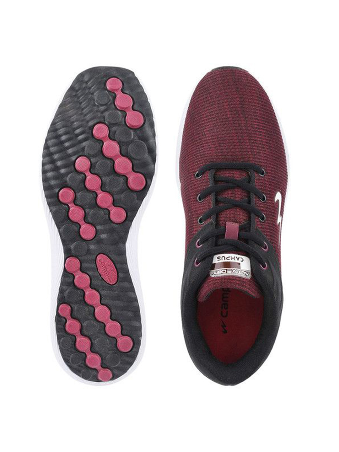Campus Men Royce-2 Red Running Shoes (5)