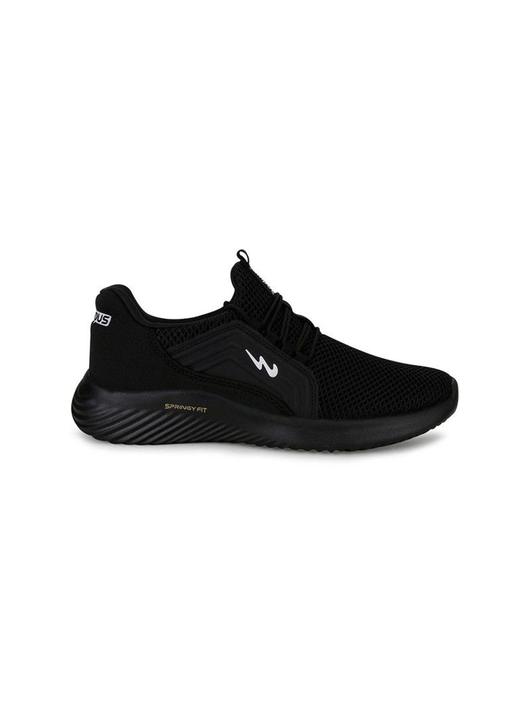 Campus Men Tyson Pro Black Running Shoes (1)