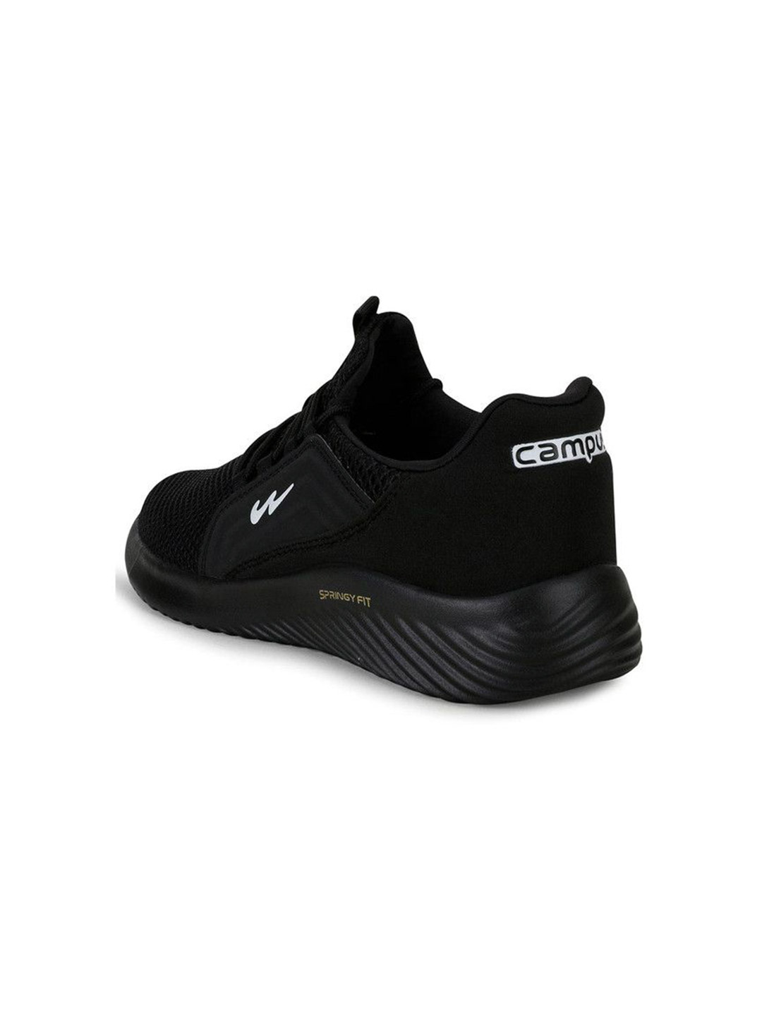 Campus Men Tyson Pro Black Running Shoes (3)