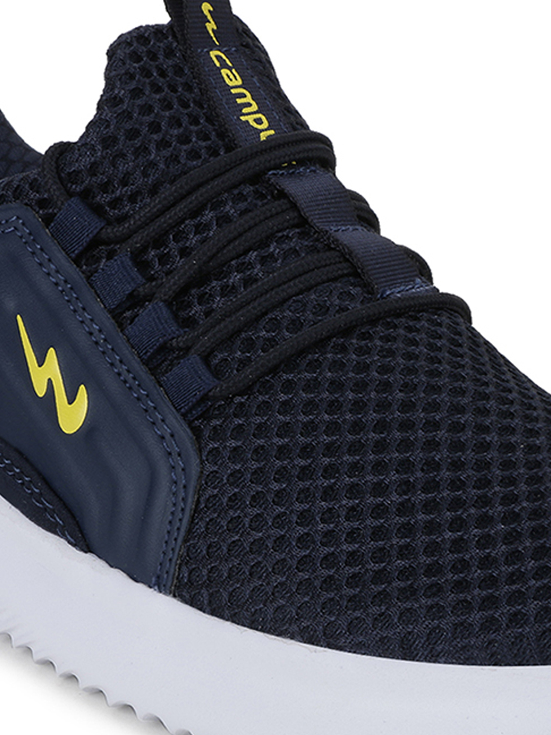 Campus Men TYSON PRO Navy Blue & Yellow Running Shoes  (5)