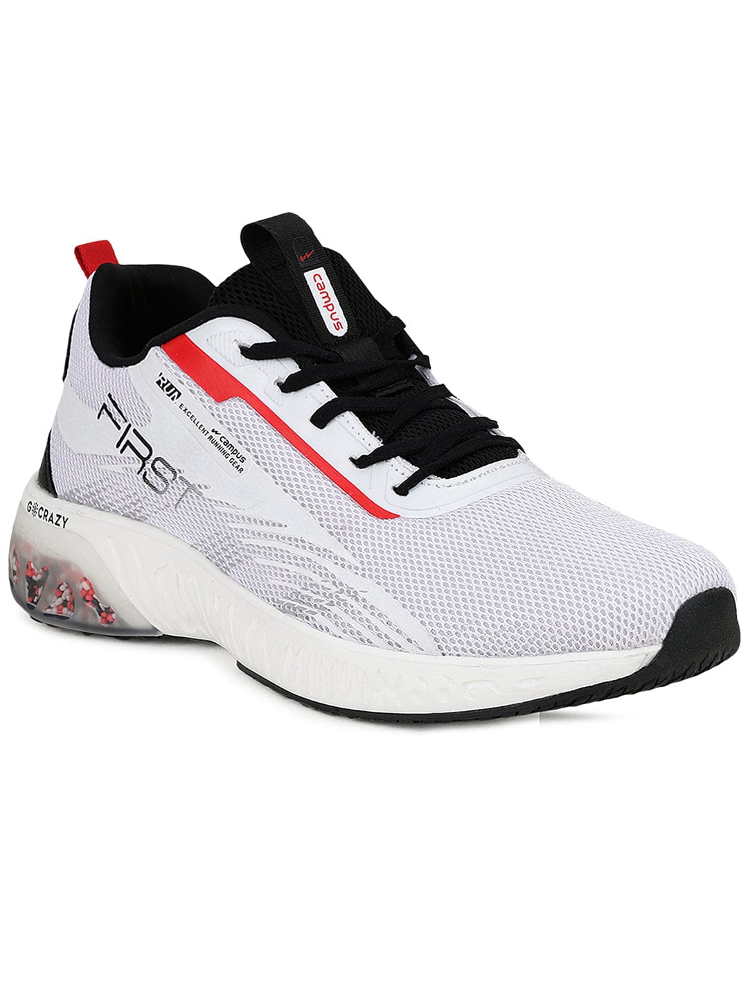 Campus Men White First Running Shoes (3)