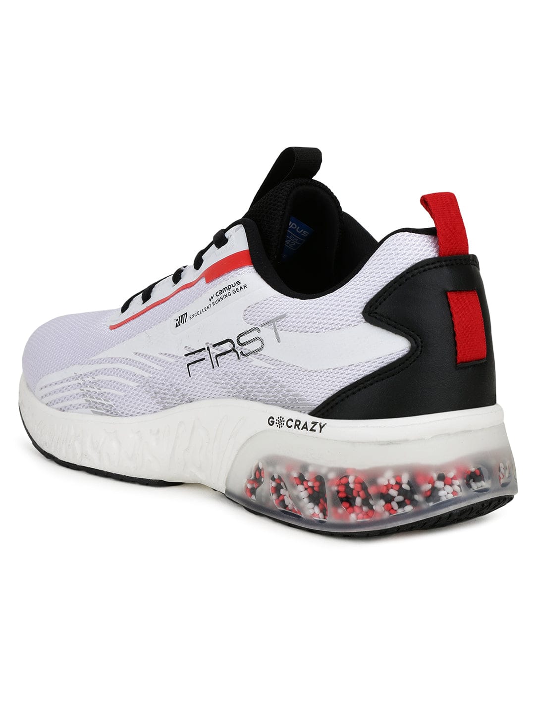 Campus Men White First Running Shoes (4)