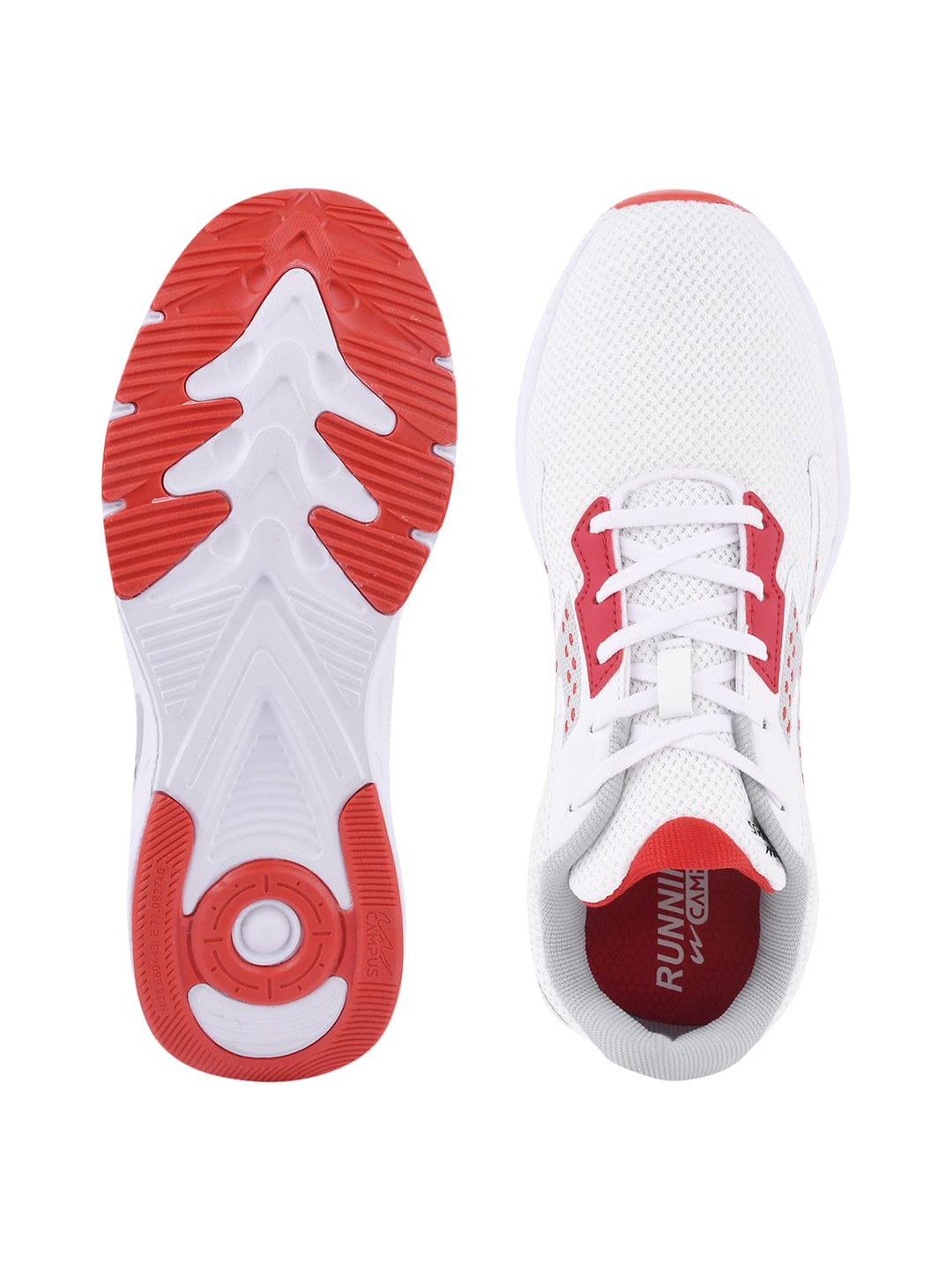 Campus Men White Moxie Running Shoes (4)