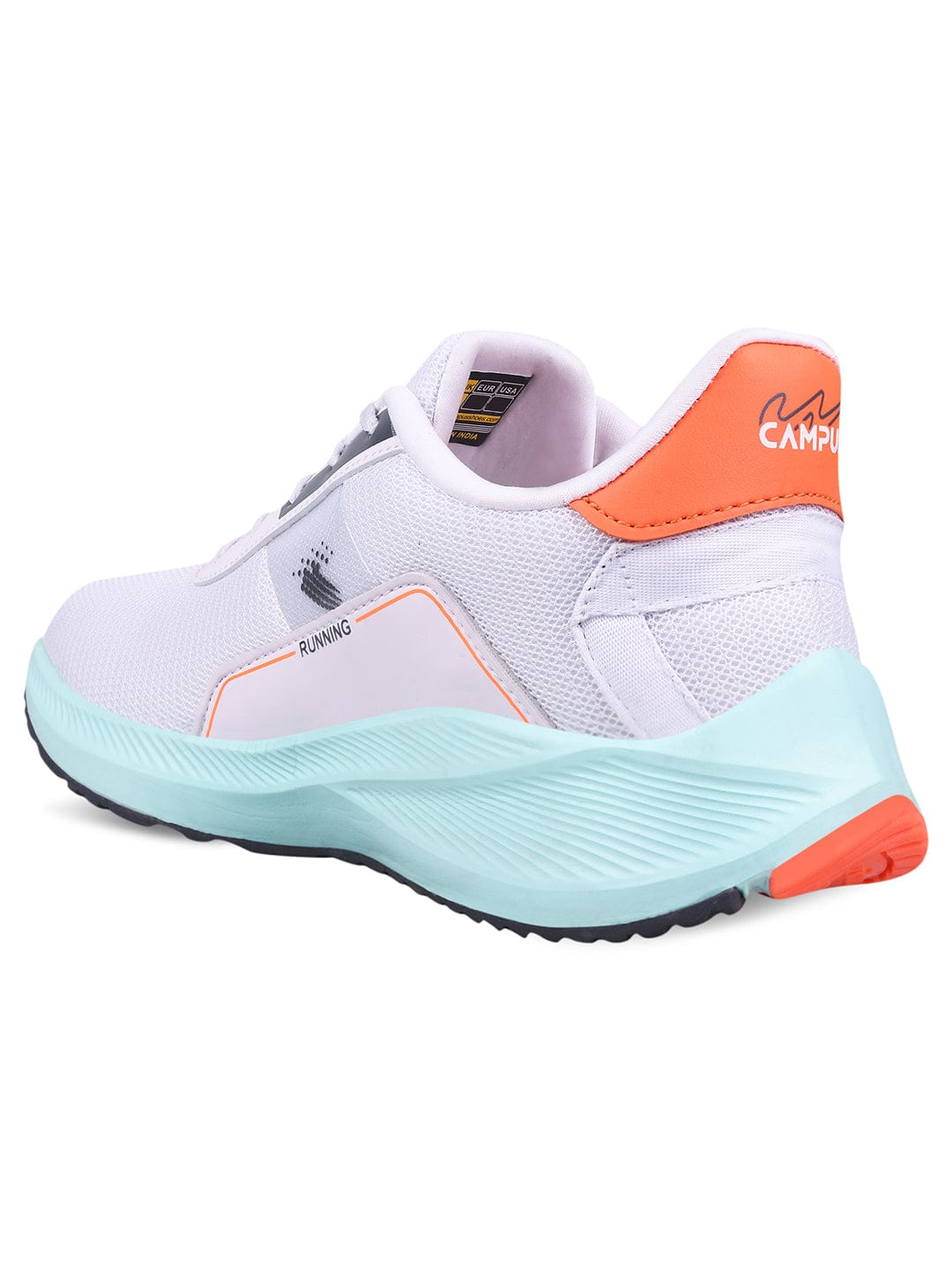 Campus Men White Rollz Running Shoes (3)