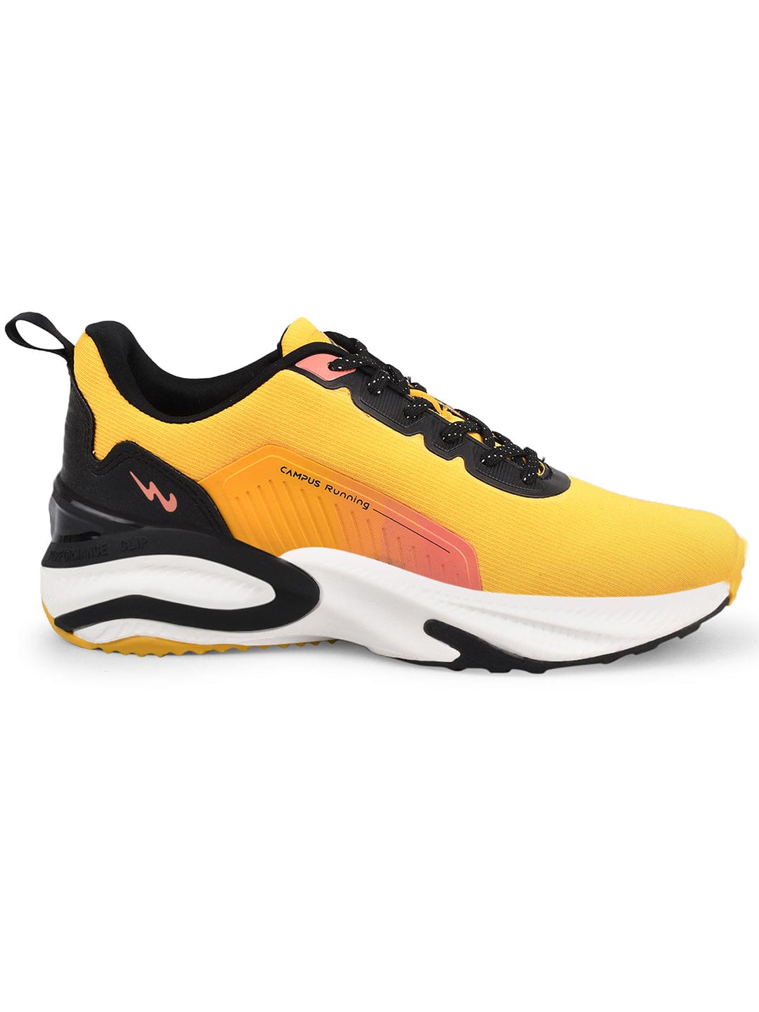 Campus Men Yellow Camp-Hustun Running Shoes (1)