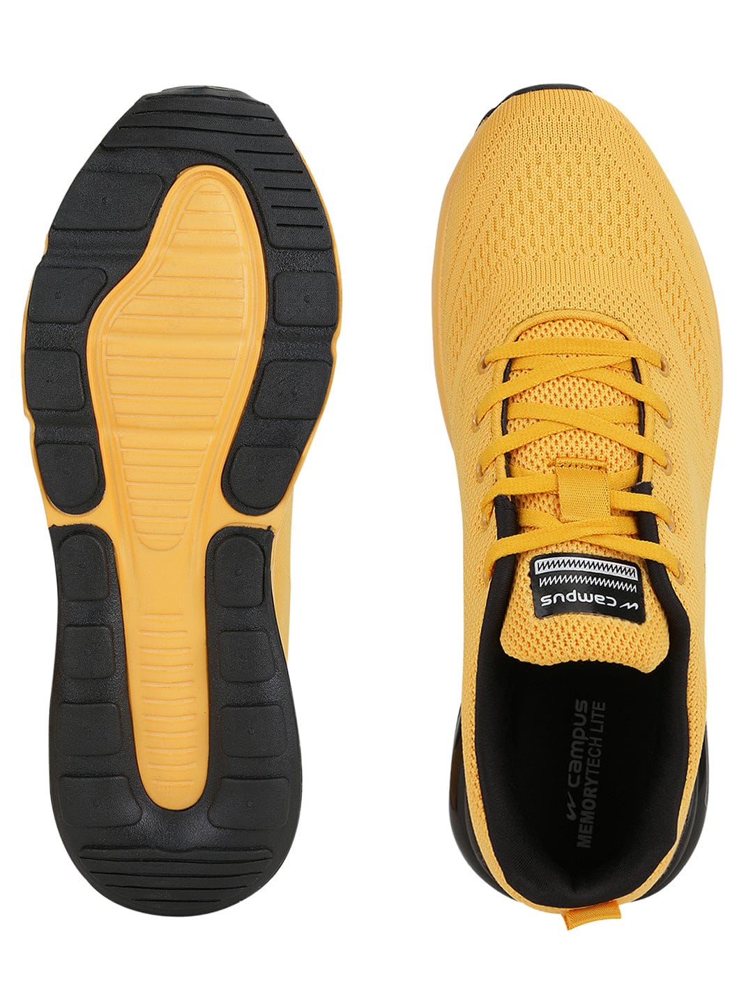 Campus Men Yellow North Plus Running Shoes (4)
