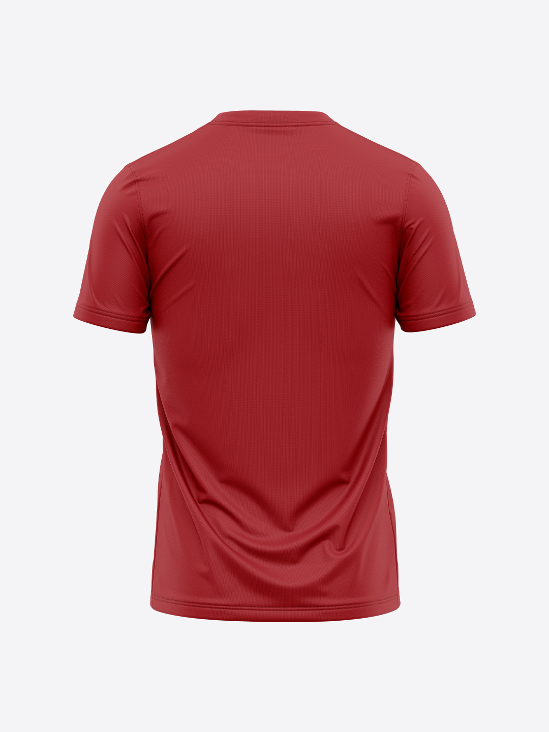 Canada ICC Men's T20 WC-24 Red Logo Printed Half Sleeves Round Neck Polyester T-Shirt (2)