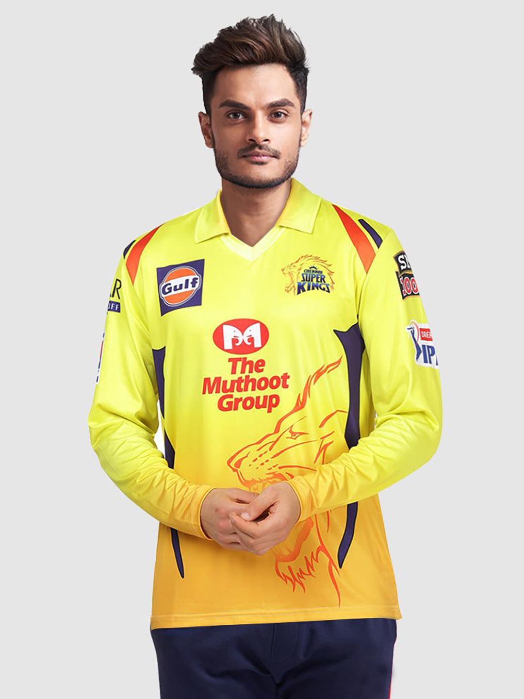 Chennai Super Kings CSK Full Sleeves Match Jersey 2020 Dhoni 7 (1)