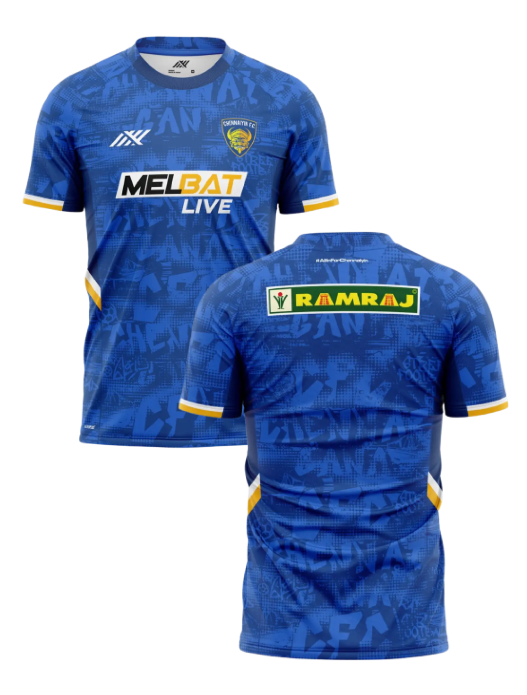Chennaiyin FC Official Home Polyester Jersey 2024-25 - Customised (3)