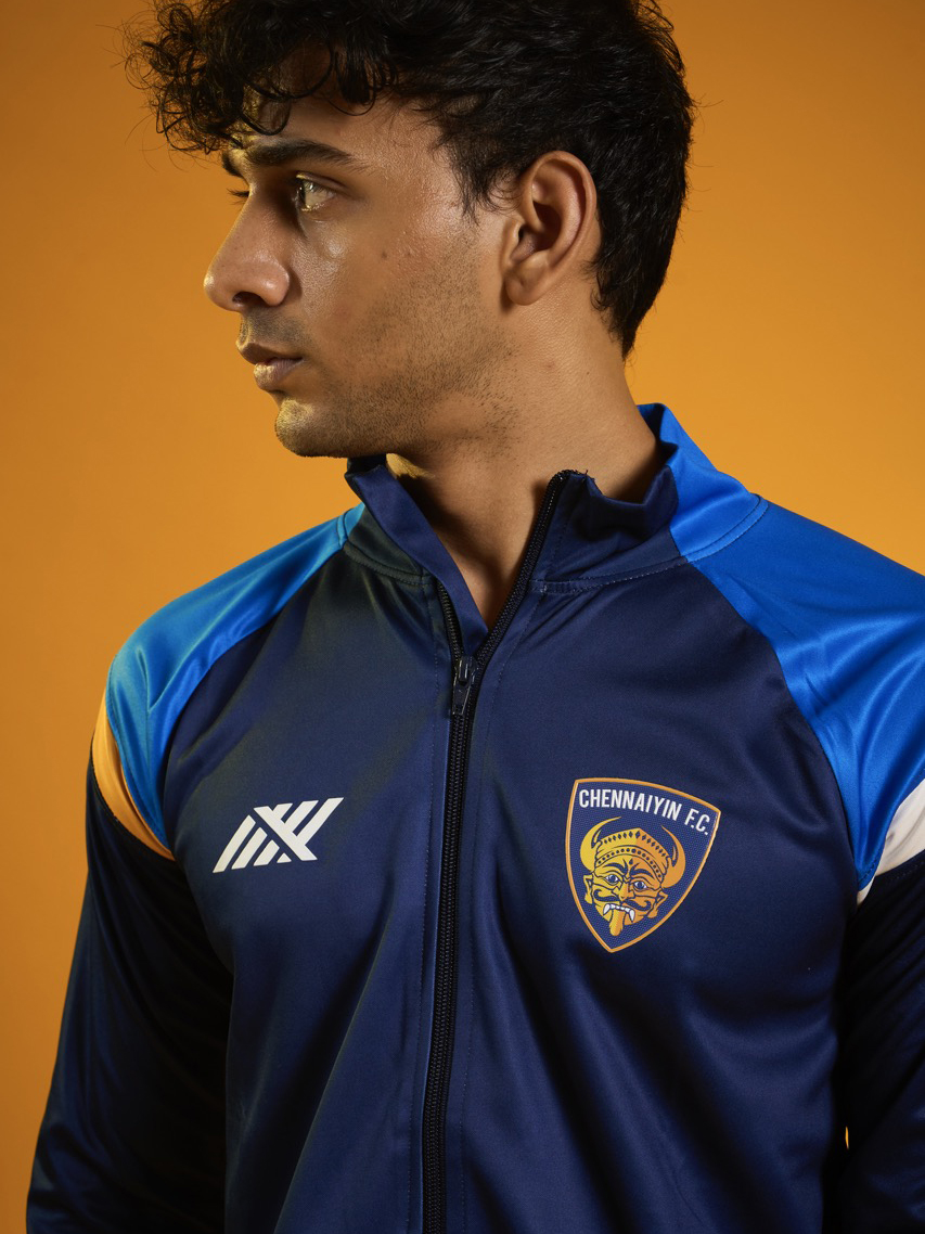 Chennaiyin FC Official Regular Fit Performance Track Jacket (3)