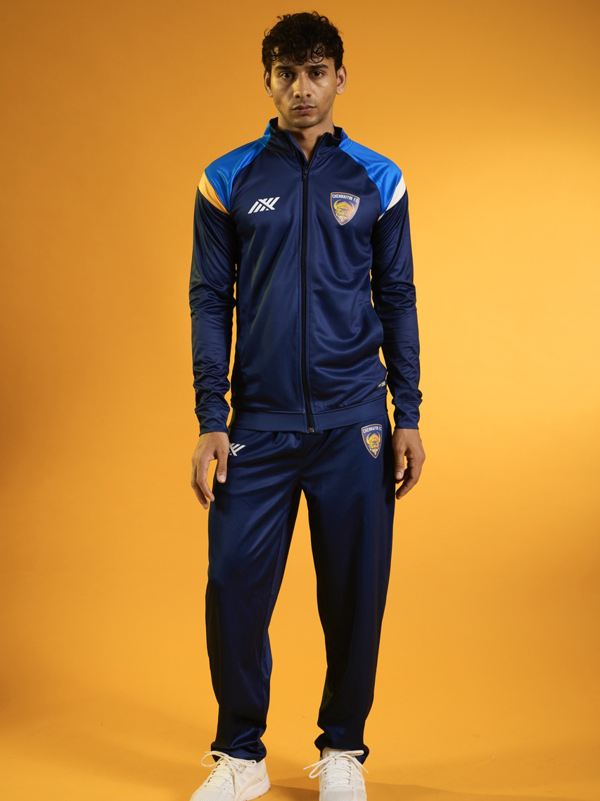 Chennaiyin FC Official Regular Fit Performance Track Jacket (6)