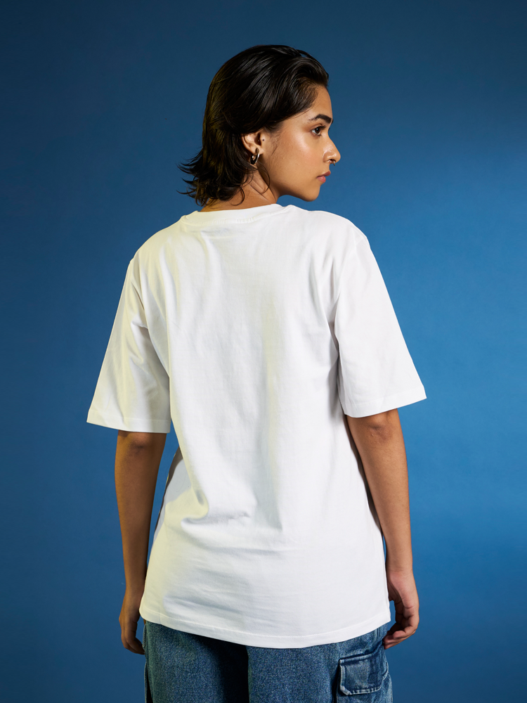 Chennaiyin FC White Graphic Printed Round Neck Casual T-Shirt (3)