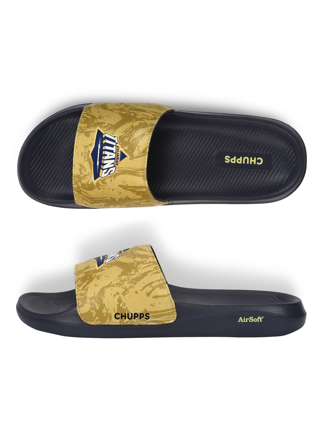 Chupps Men's GT HERO GOLD Airsoft Casual Slider (9)