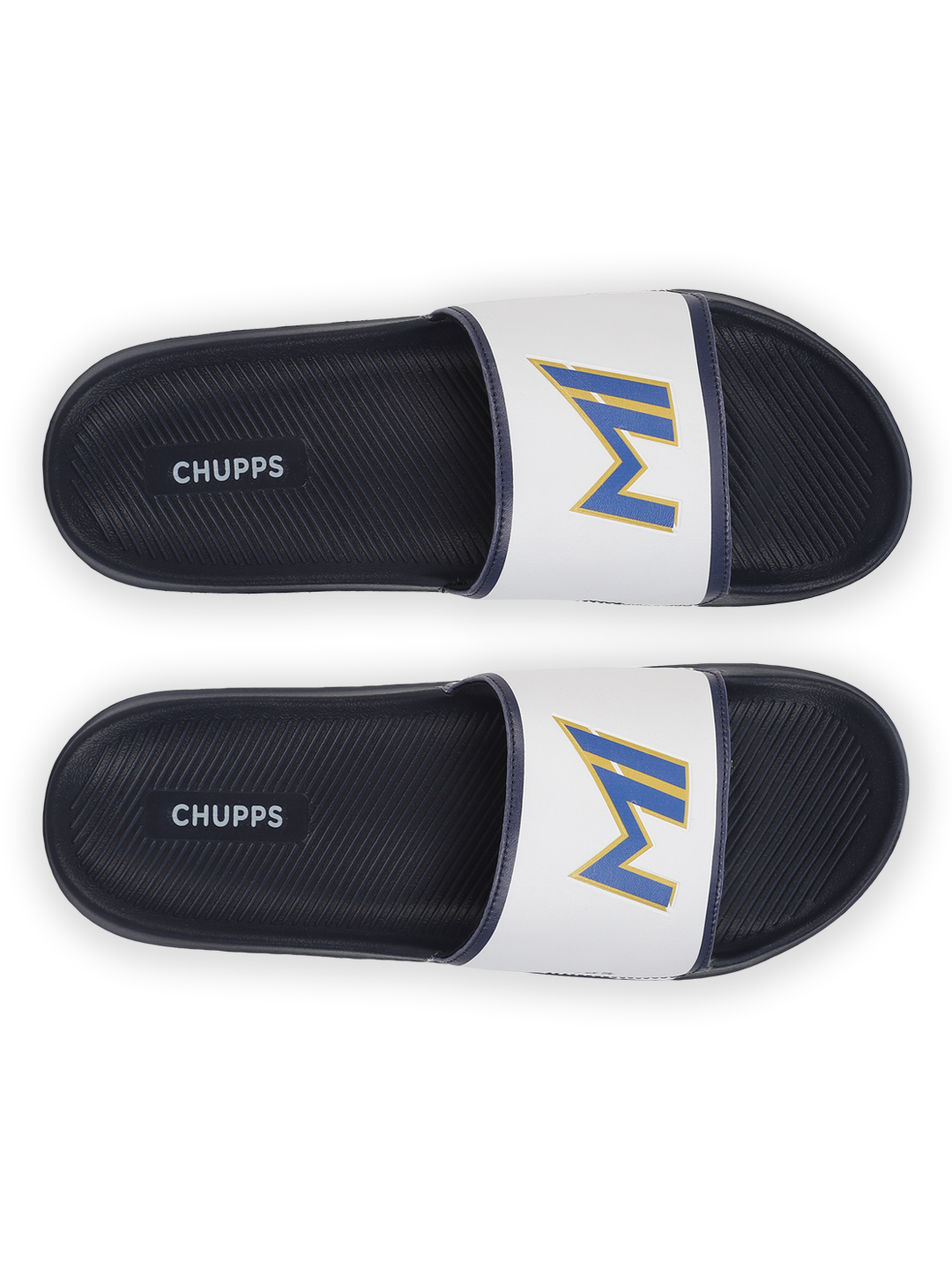 Chupps Men's MI GLIDER WHITE Airsoft Casual Slider (4)