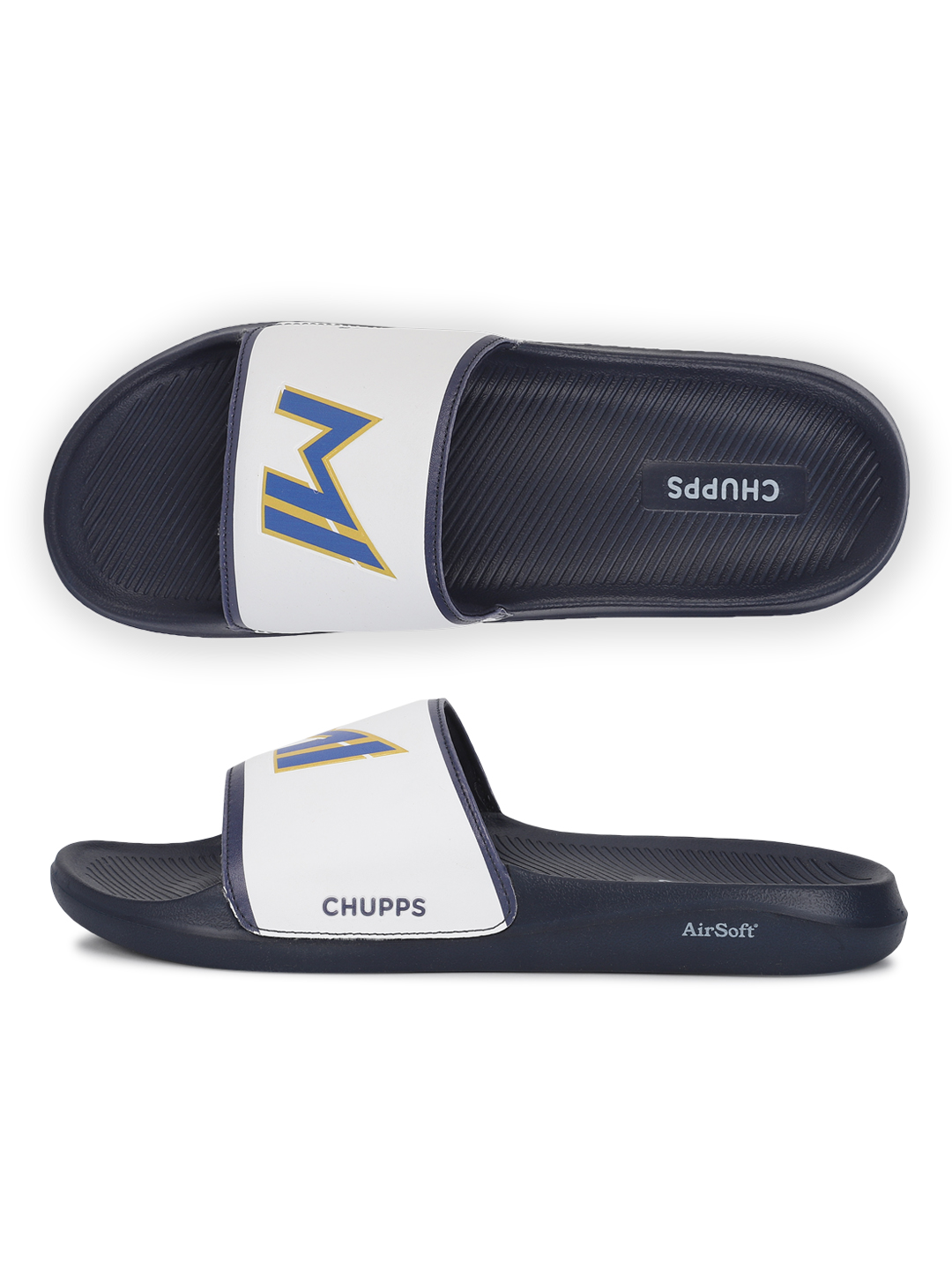 Chupps Men's MI GLIDER WHITE Airsoft Casual Slider (5)