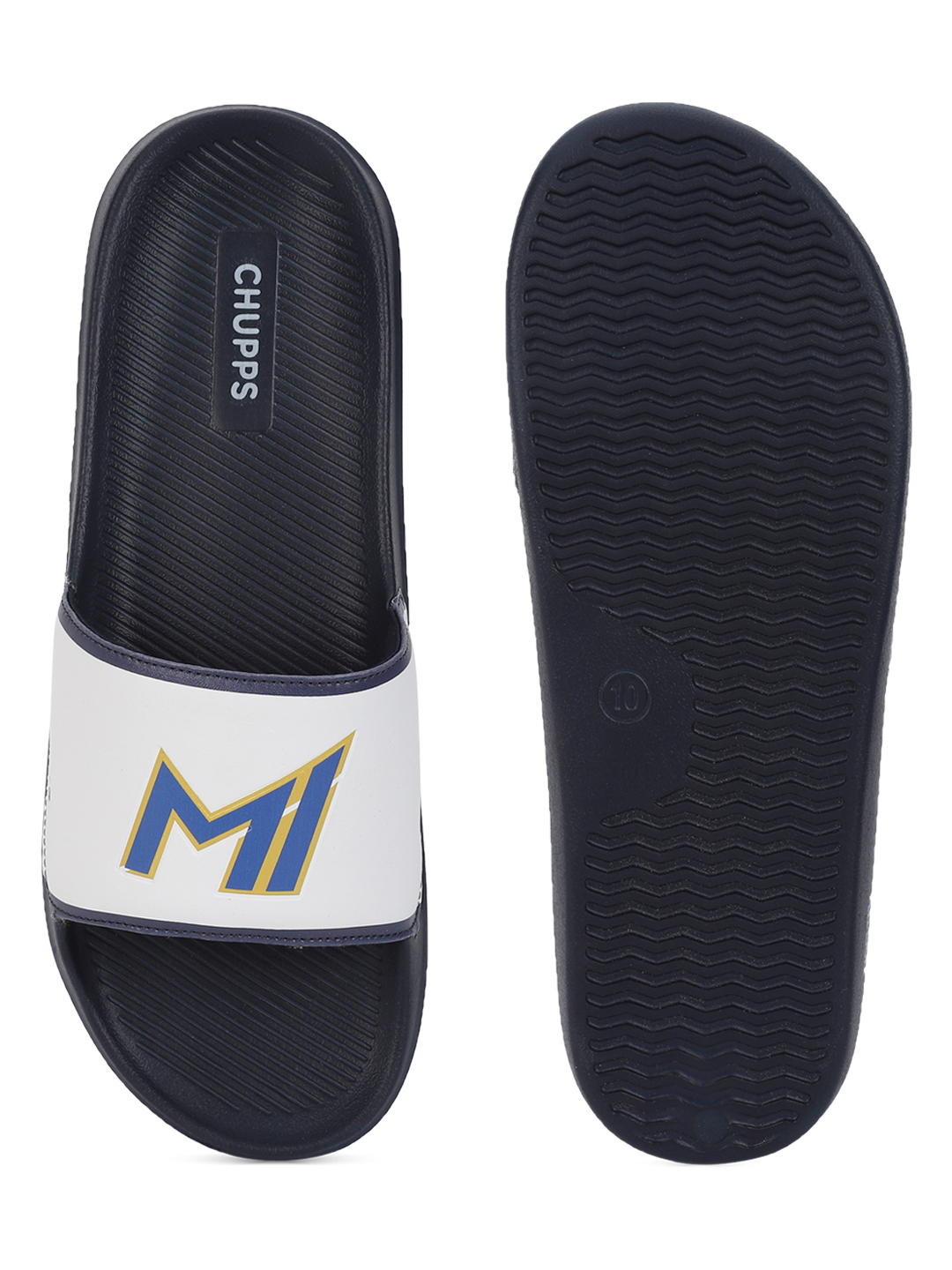 Chupps Men's MI GLIDER WHITE Airsoft Casual Slider (3)