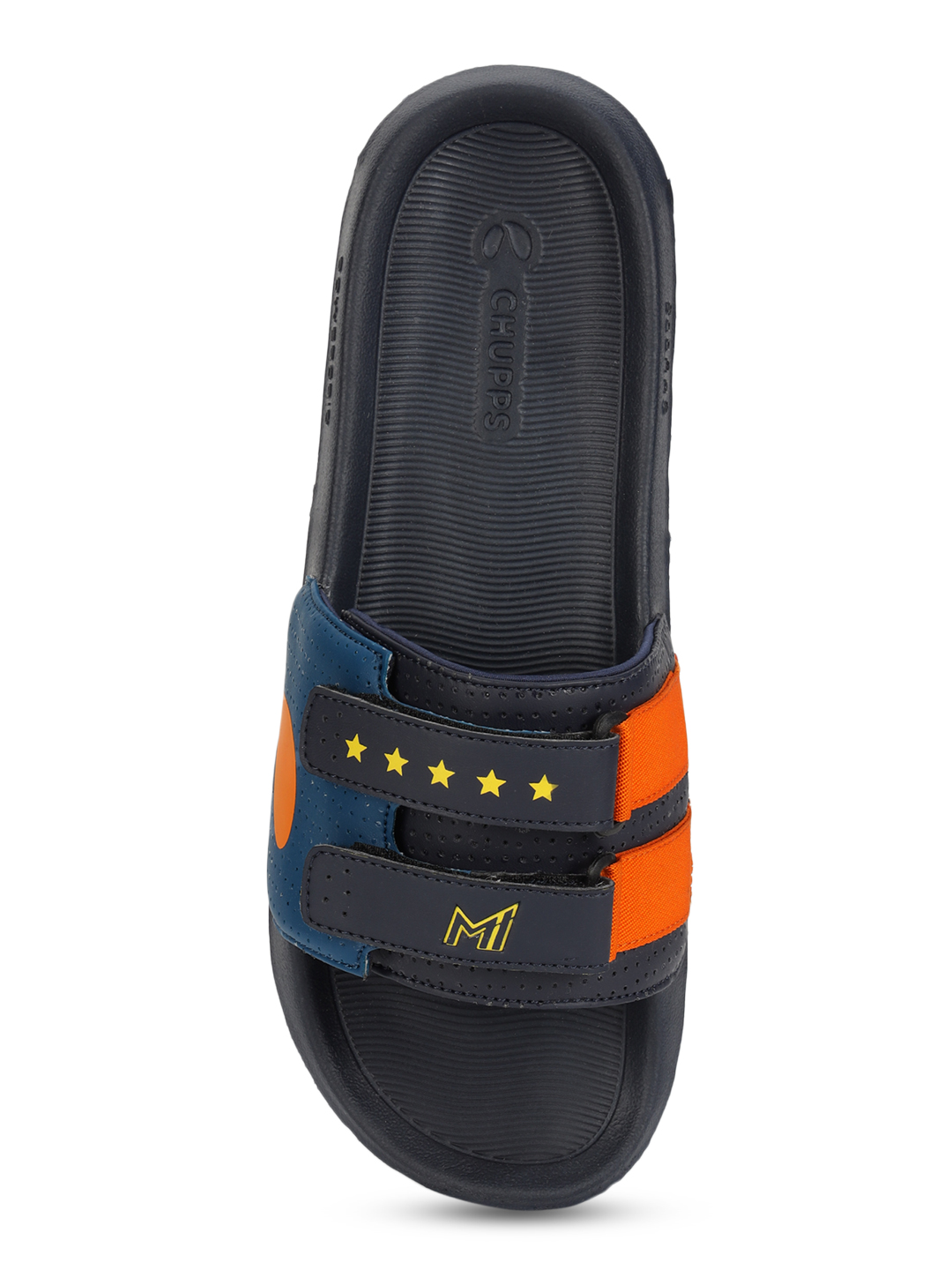 Chupps Men's MI GLORY ORANGE NAVY Airsoft Casual Slider (7)