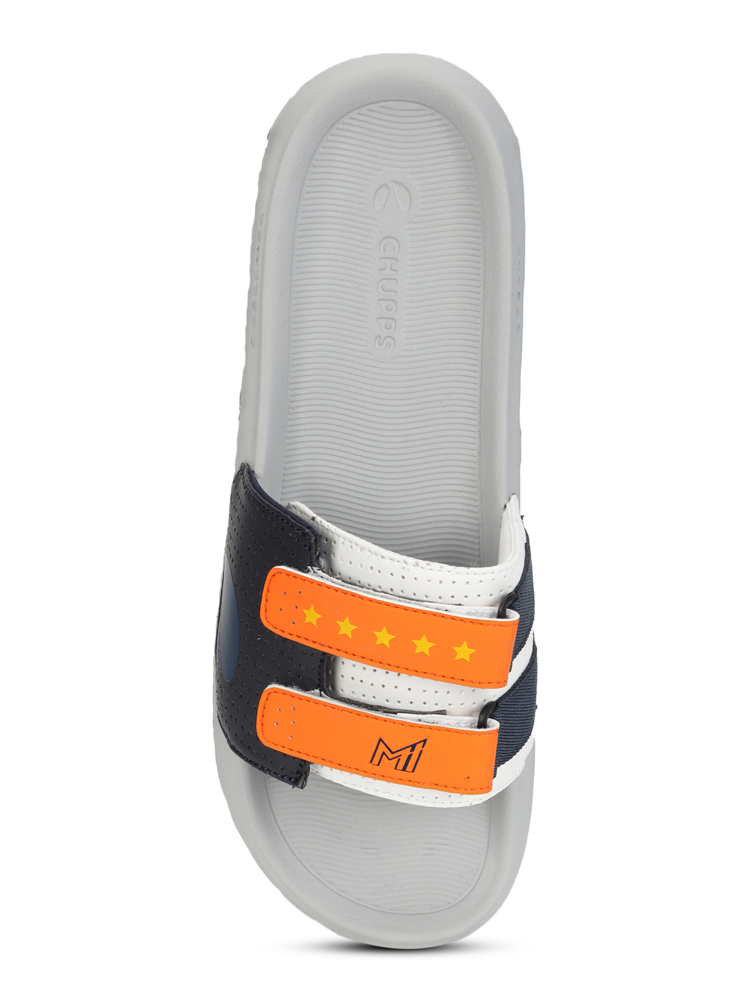 Chupps Men's MI GLORY ORANGE WHITE Airsoft Casual Slider (7)