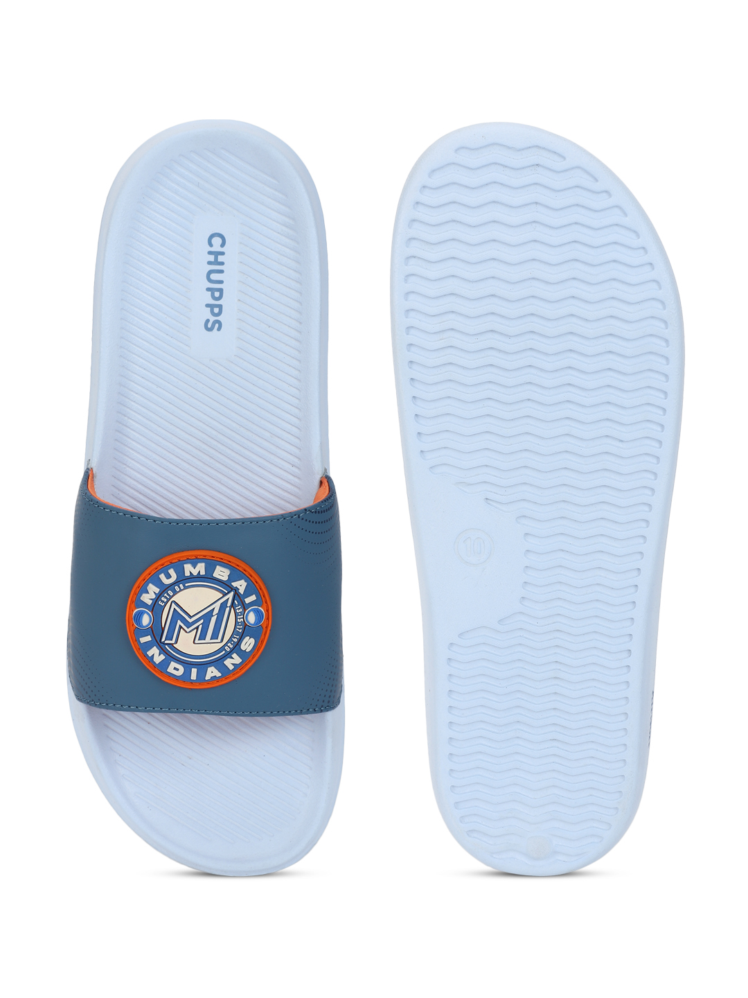 Chupps Men's MI TRUE NAVY BLUE Airsoft Casual Slider (5)