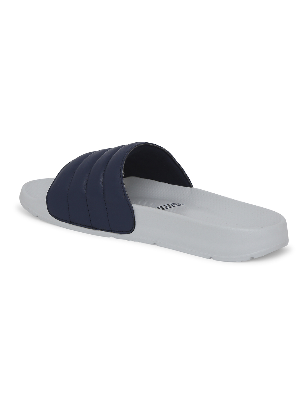 Chupps Men's Official Mumbai Indians Quilted Solid ERGOX footbed Dri-Fit Sliders (4)