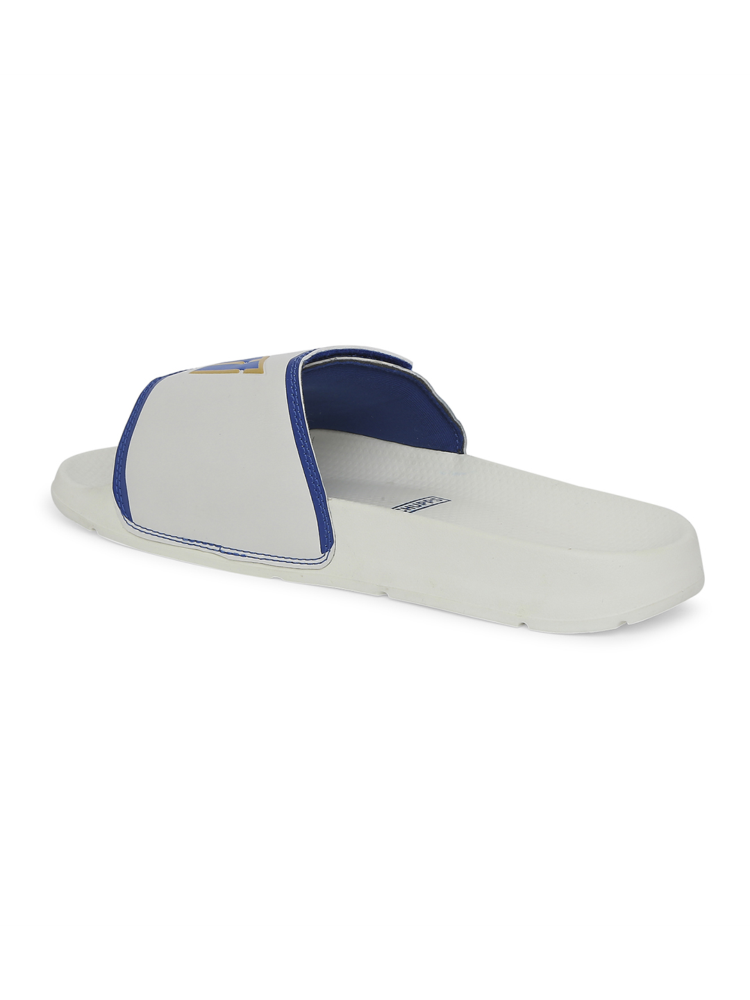 Chupps Men's Official Mumbai Indians Velcro MI Printed ERGOX footbed Dri-Fit Sliders (4)