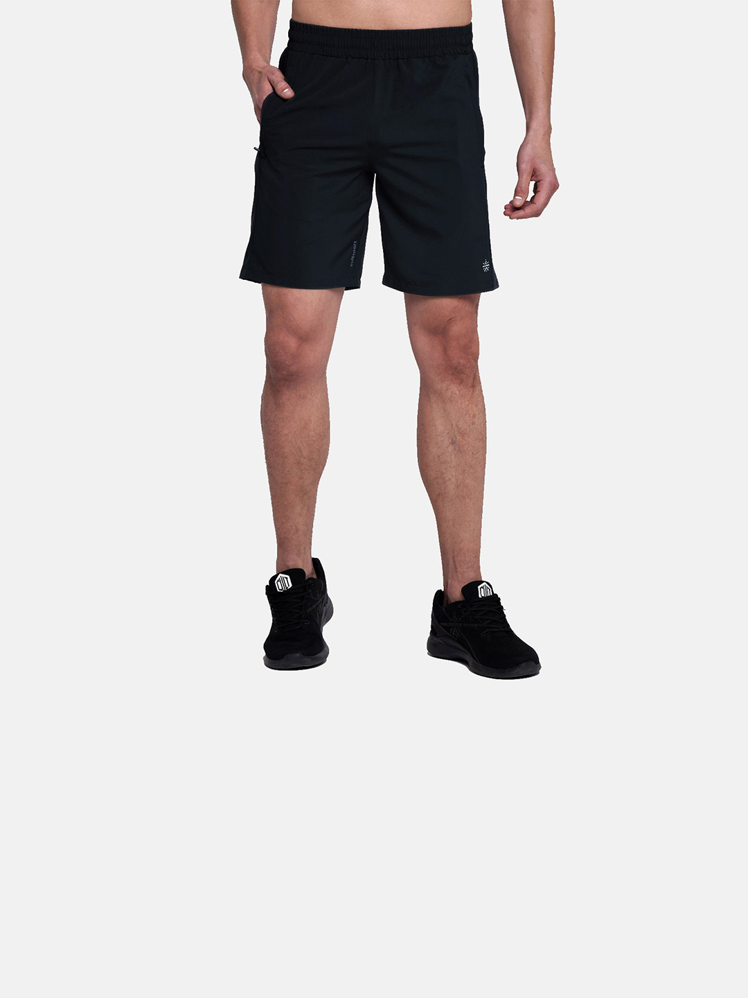 Cultsport Cultsport Coal Flash Run Reflective Signature Mens Running Shorts (1)