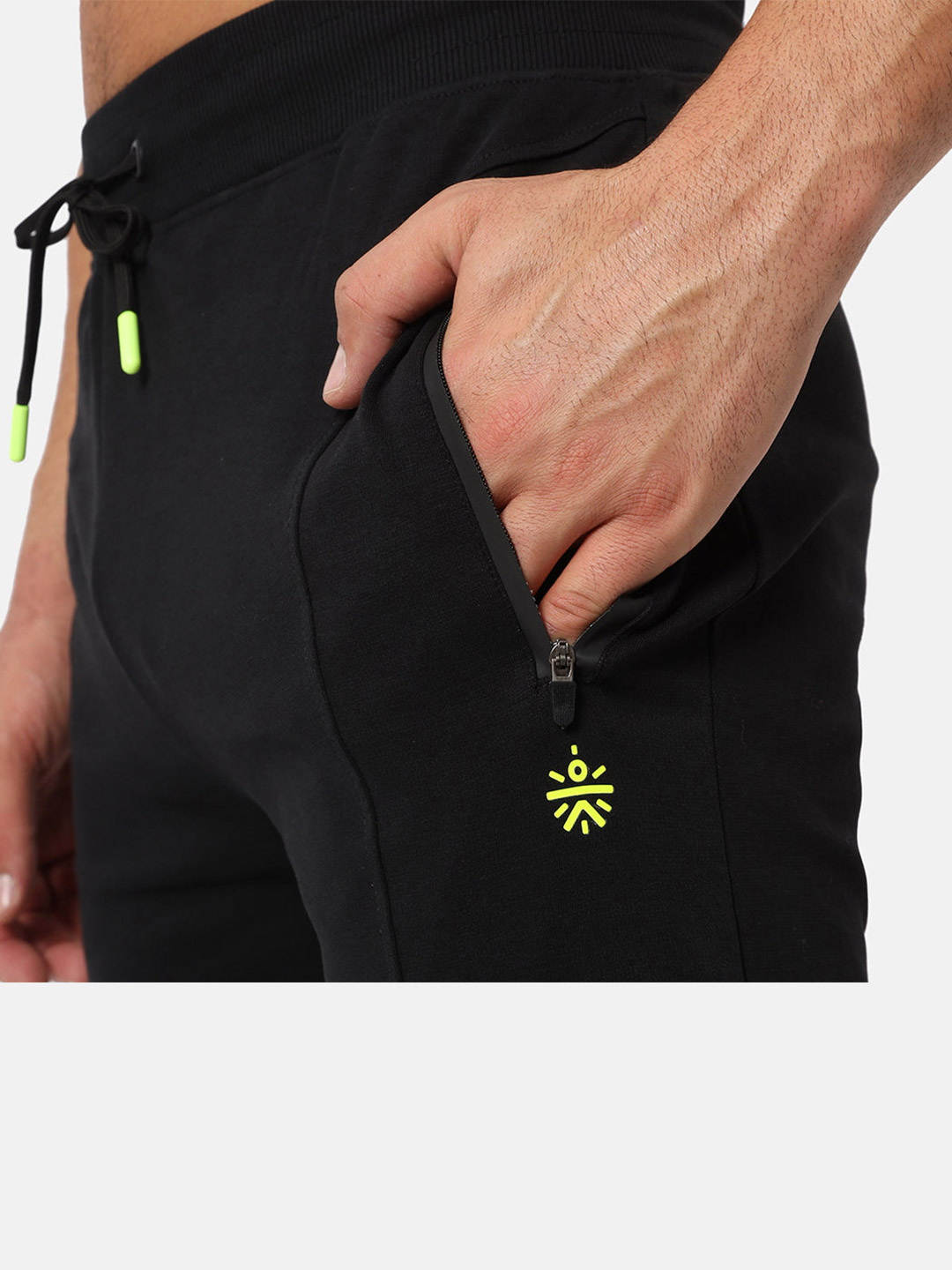 Cultsport Cultsport Mens Black Supersoft Solid Joggers (4)