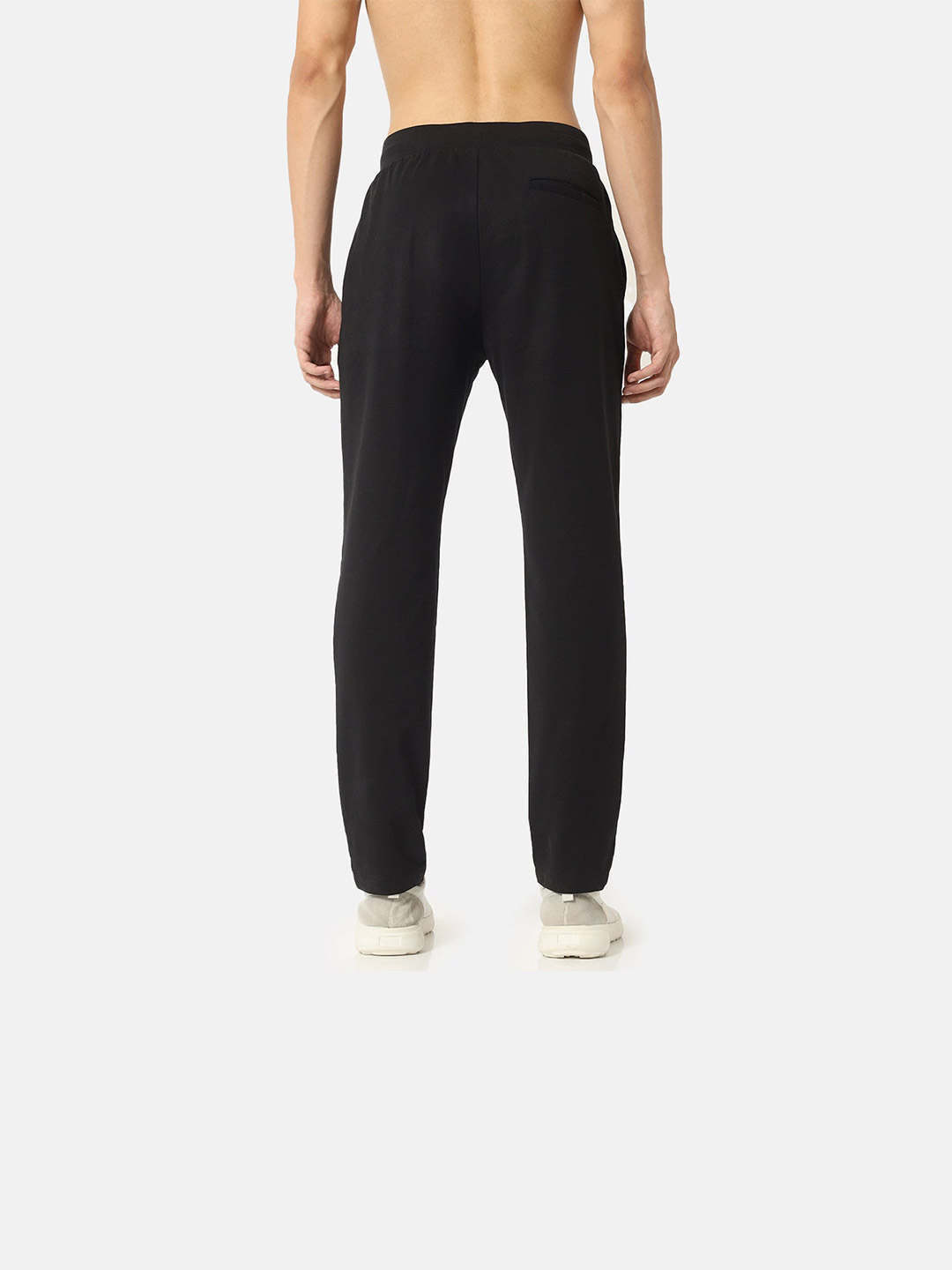 Cultsport Cultsport Mens Black Supersoft Solid Trackpant (1)
