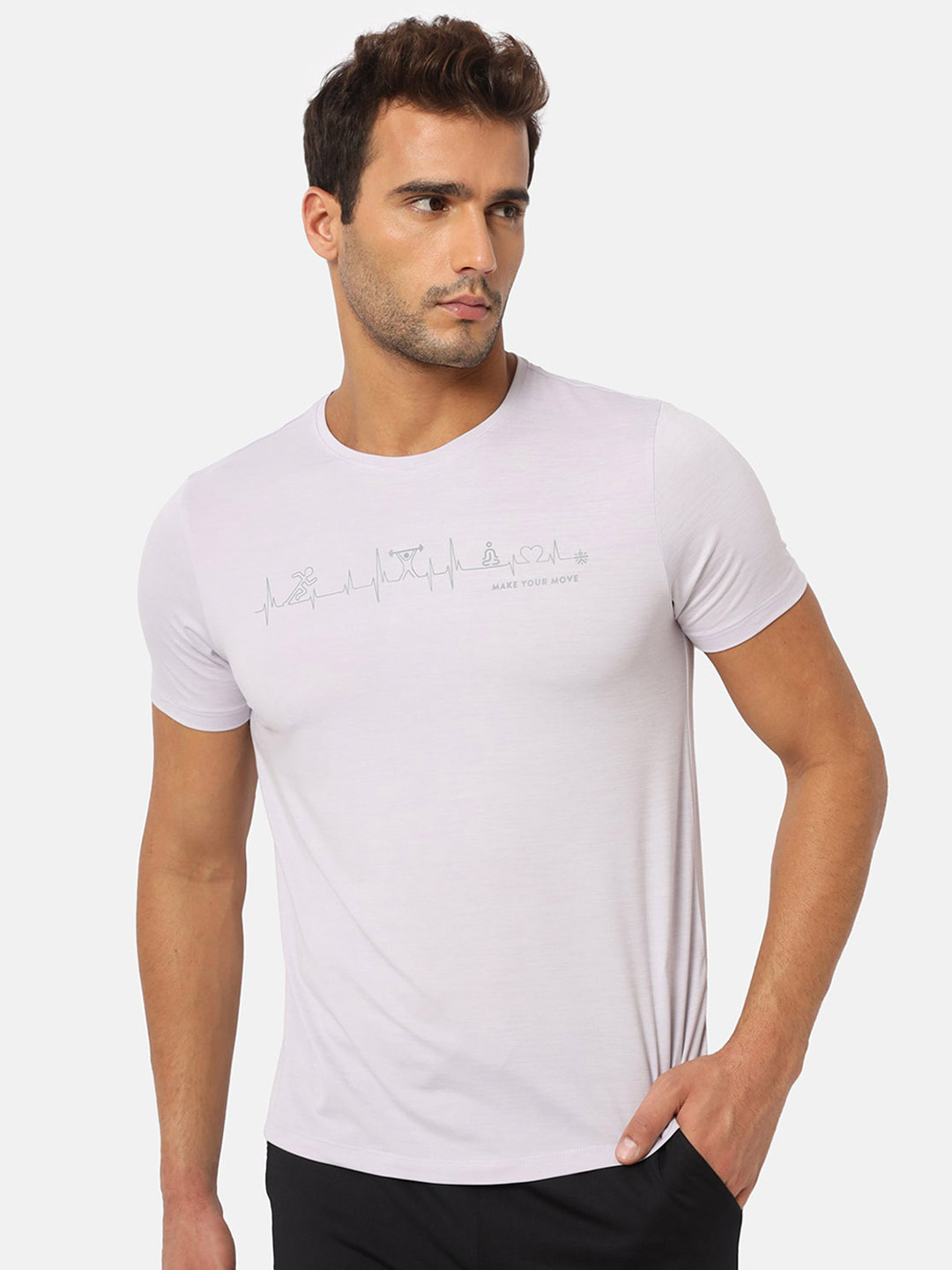 Cultsport Cultsport Mens Thistle Graphic Print Workout T-Shirt (6)