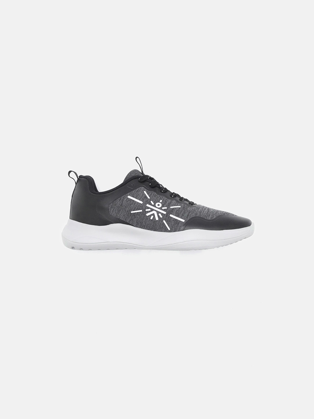 Men Black Charged Running Shoes